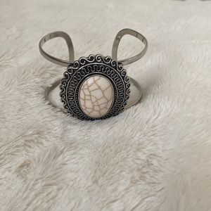 Silver plated bracelet